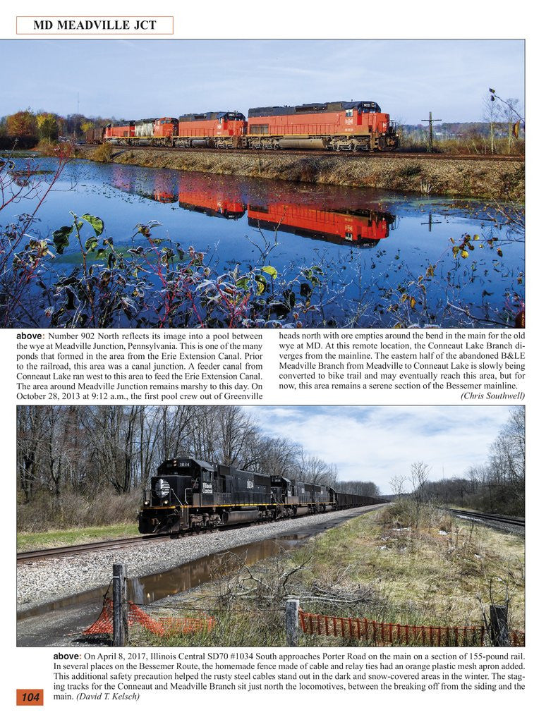 Morning Sun Books 1699 Bessemer and Lake Erie Railroad In Color Volume 2: 1994-2019