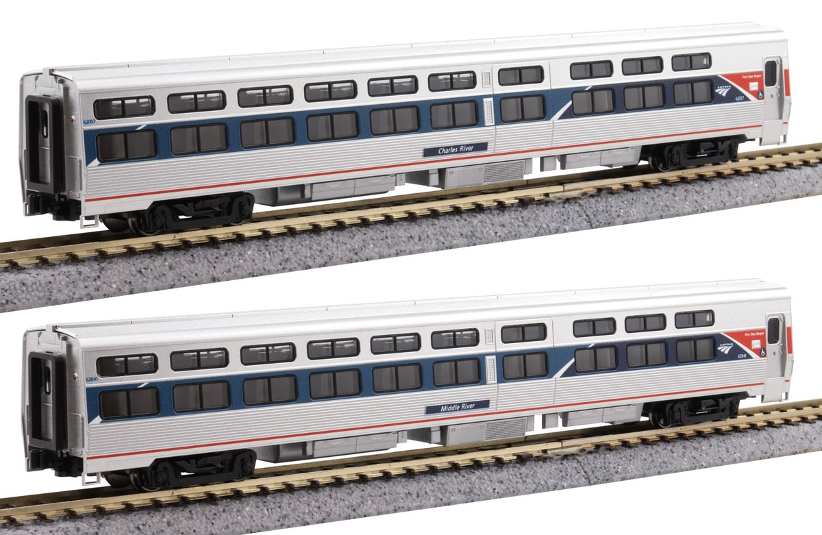 Kato N 106-6296 Amtrak Viewliner I Sleeper "Phase VII" Paint Scheme 2 Car Set
