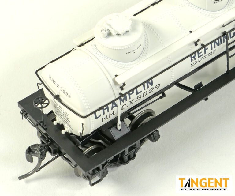 Tangent Scale Models HO 11516-04 General American 6,000 Gal 3-Compartment Tank Car 'Champlin Refining Company 1952+' HHCX #5029