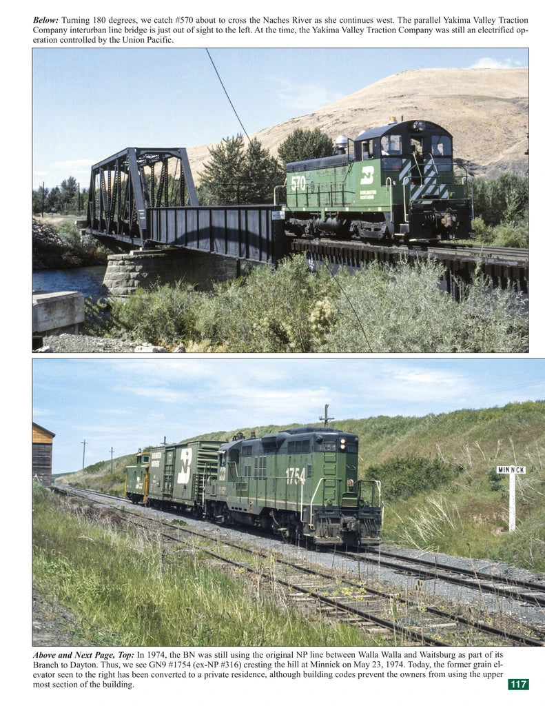 Morning Sun Books 1719 Burlington Northern Washington In Color Volume 2
