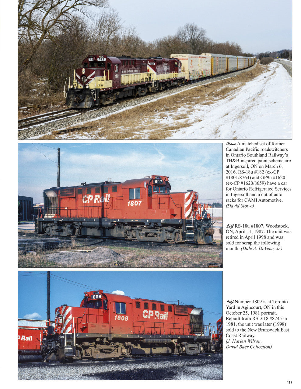 Morning Sun Books 1728 Canadian Pacific Power In Color Volume 2: First Generation Roadswitchers