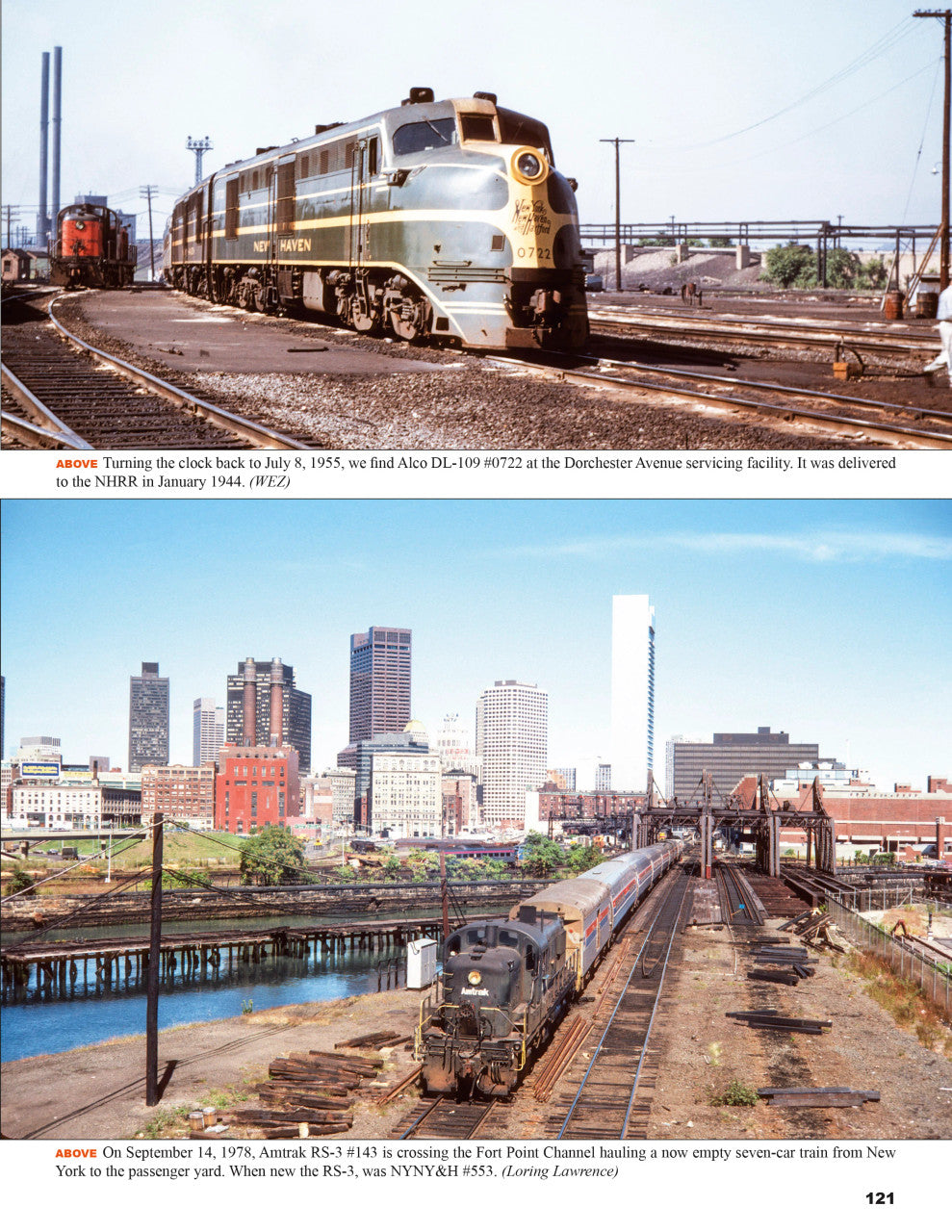 Morning Sun Books 1772 New Haven Railroad New York - Boston Shoreline In Color