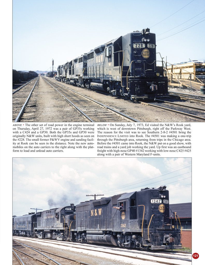 Morning Sun Books 1705 Trackside Around the Steel City with Ed Horm