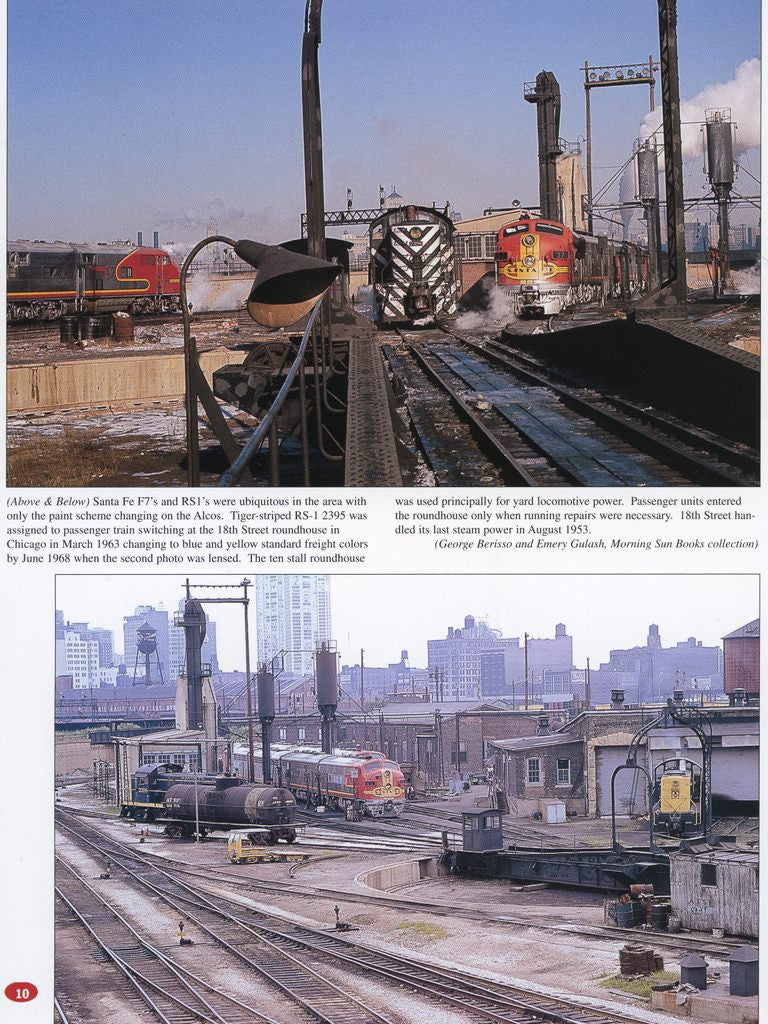 Morning Sun Books 1221 Santa Fe Facilities In Color Volume 1: Transcontinental Route - Chicago to Los Angeles