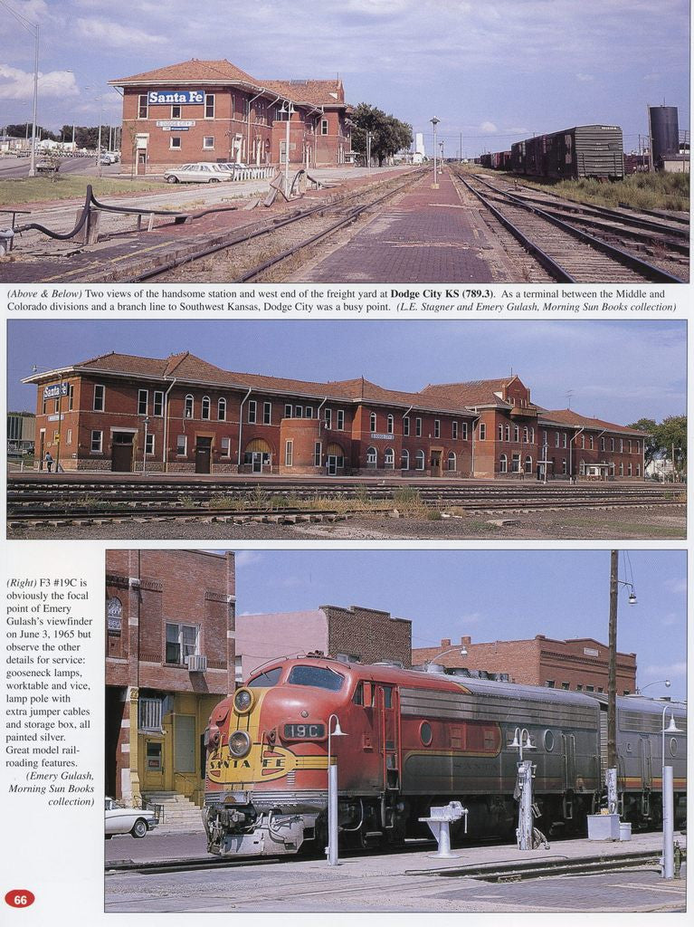 Morning Sun Books 1221 Santa Fe Facilities In Color Volume 1: Transcontinental Route - Chicago to Los Angeles