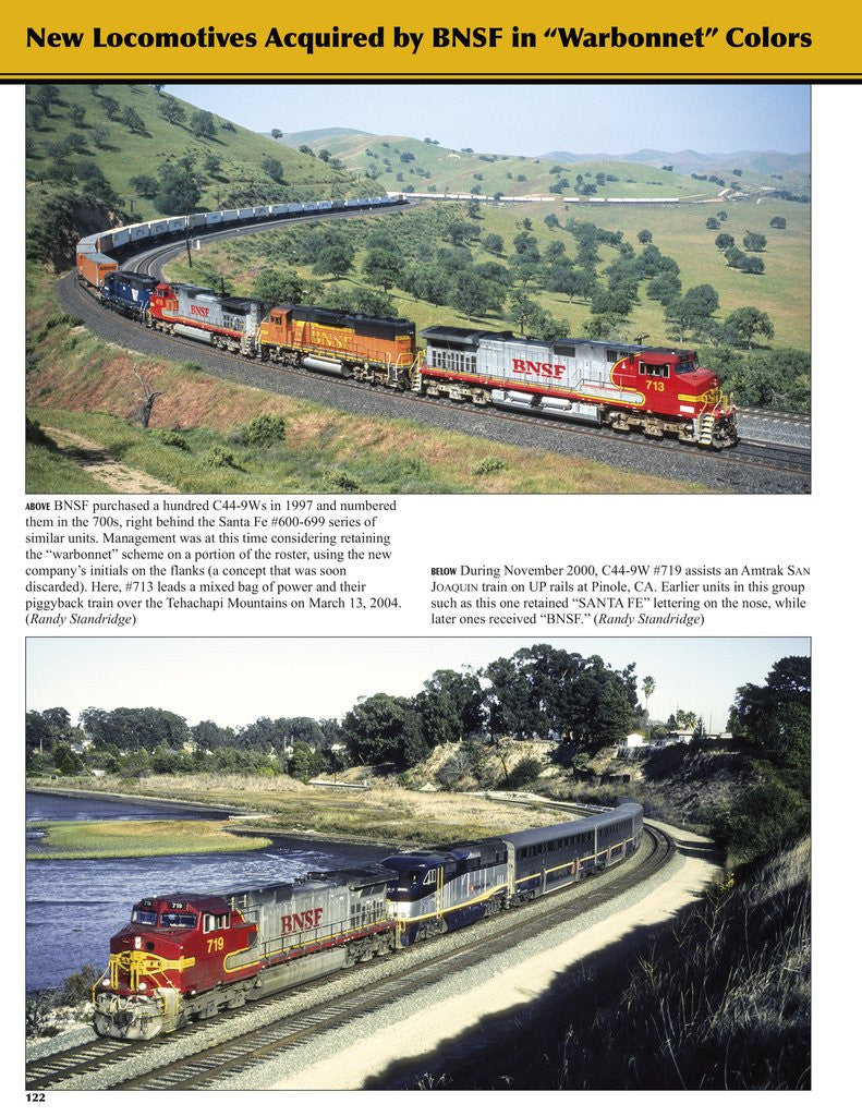 Morning Sun Books 1730 Santa Fe Power In Color Volume 5: General Electric Locomotives and Santa Fe's Entry into BNSF