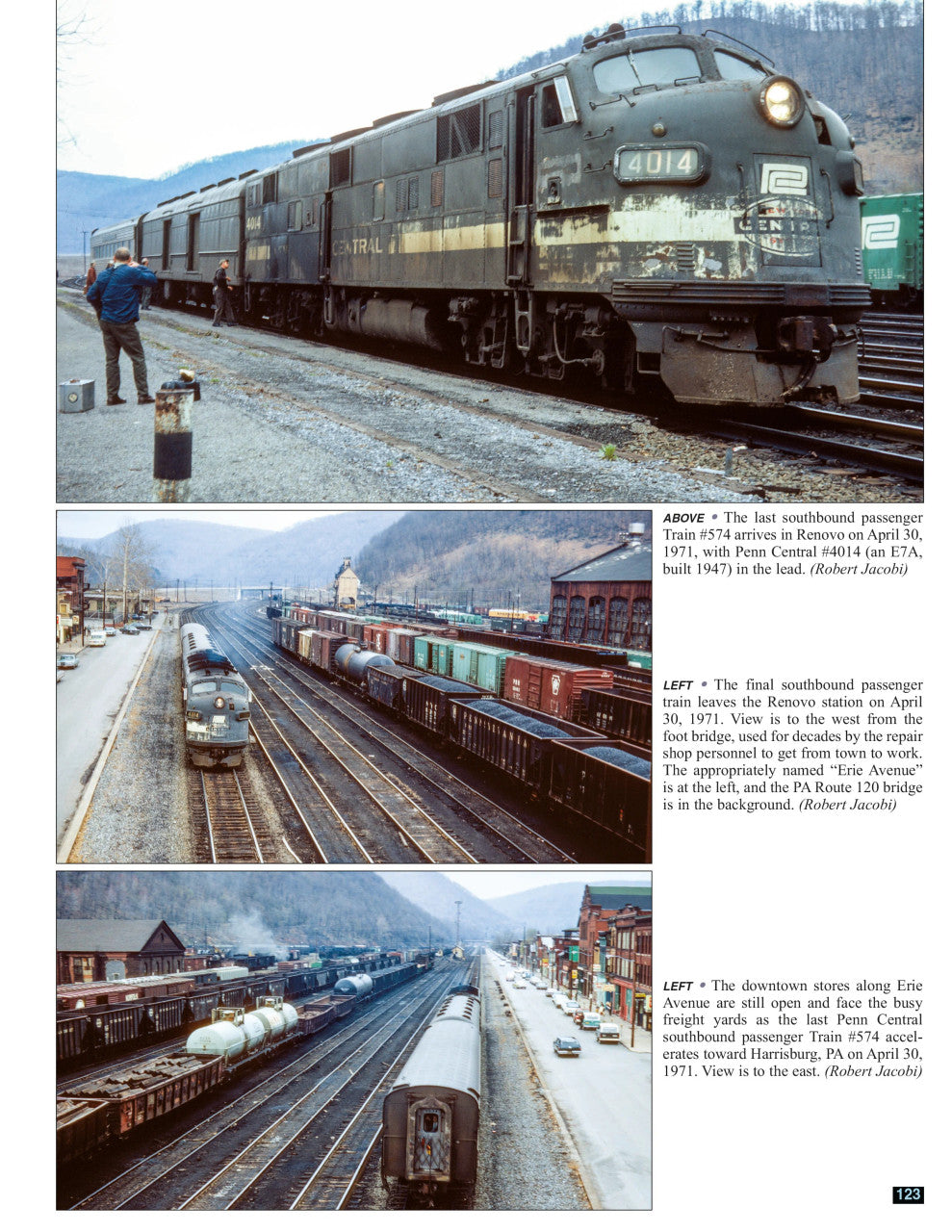 Morning Sun Books 1779 Trackside around Olean, New York 1960s-1970s with Robert D. Jacobi and William R. Jacobi
