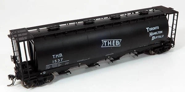 Rapido Trains Inc HO 127029-1501 NSC 3800cuft Covered Hopper Toronto Hamilton & Buffalo Delivery Scheme THB #1501