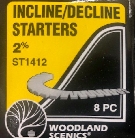 Woodland Scenics ST1412 2% Incline/Decline Starters