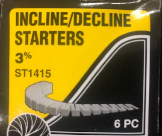 Woodland Scenics ST1415 3% Incline/Decline Starters
