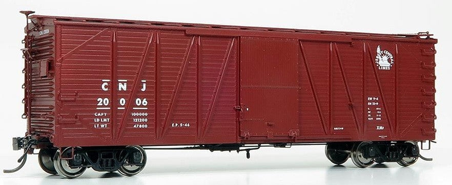Rapido Trains Inc HO 142003-20275 USRA Single-Sheathed Boxcar Central of New Jersey 'Small Liberty Logo' CNJ #20275