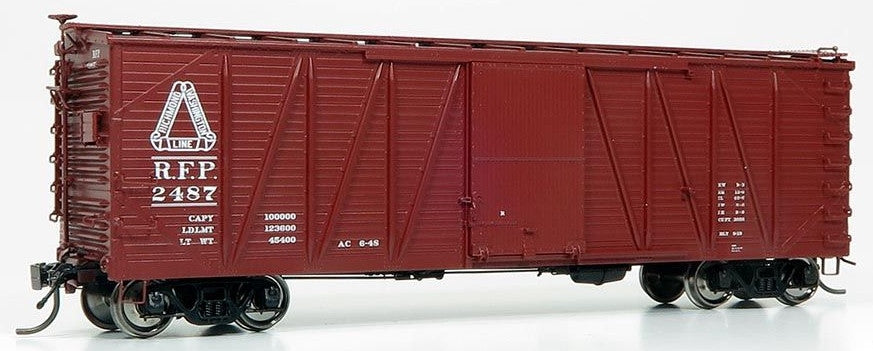 Rapido Trains Inc HO 142014-2463 USRA Single-Sheathed Boxcar Richmond, Fredericksburg & Potomac RFP #2463