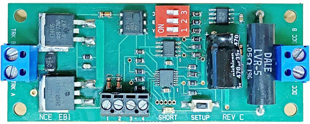 NCE DCC 5240225 EB1 Circuit Breaker Version 1.1 for DCC Layouts