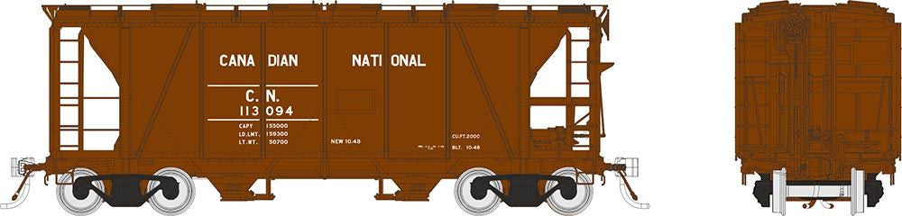 Rapido Trains Inc HO 149008A Enterprise Covered Hopper CNR Delivery #1 CN Single Car