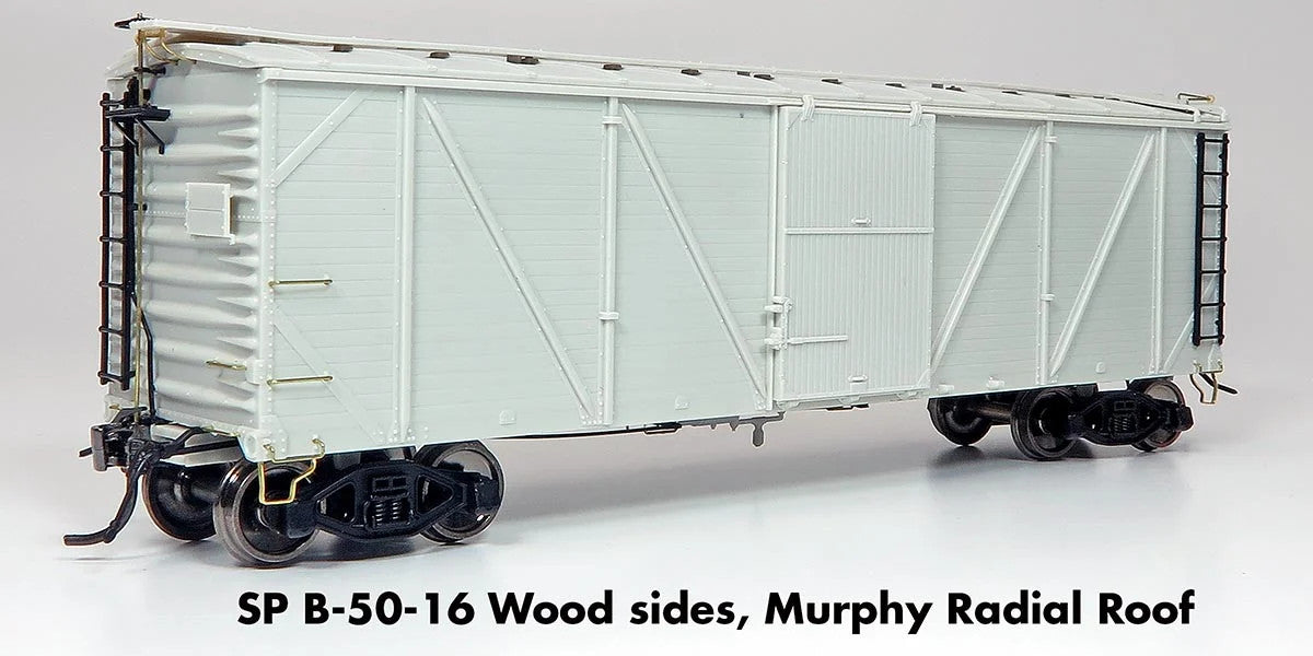 Rapido Trains Inc HO 171006-422 Southern Pacific B-50-15 Boxcar 'Company Service ' As Built w/ Viking Roof SP MW #422