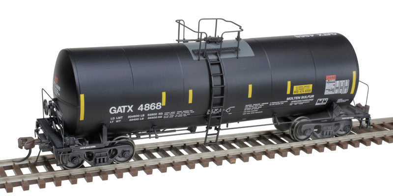 Atlas Master HO 20007211 Trinity 17,600-Gallon Corn Syrup Tank Car w/Conspicuity Stripes GATX #4868