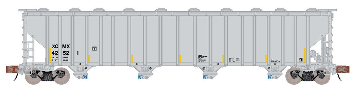ScaleTrains Rivet Counter N SXT39339 Pullman-Standard 5820 Covered Hopper Exxon-Mobil XOMX #44178