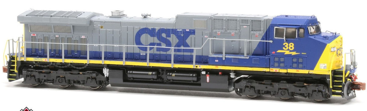 ScaleTrains Rivet Counter N SXT39109 DCC/ESU LokSound V5 Equipped GE AC4400CW Locomotive CSX 'YN2' Scheme CSX #96