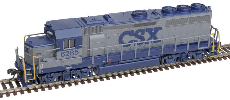 Atlas Master Gold Series N 40004745 DCC/ESU LokSound V5 Equipped EMD GP40-2 Locomotive with Dynamic Brakes CSX 'Early Scheme' CSX #6292