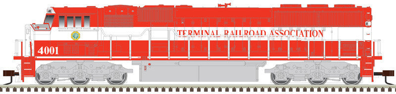 Atlas Master Gold Series N 40005239 DCC/ESU LokSound V5 Equipped EMD SD60M Locomotive with Ditchlights Terminal Railroad Association TRRA #4002