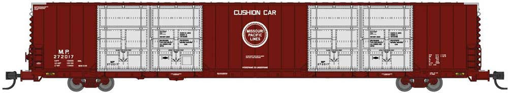 Bluford Shops N 87285 Pullman-Standard 86' Quad Door Auto Parts Boxcar Missouri Pacific MP #272020