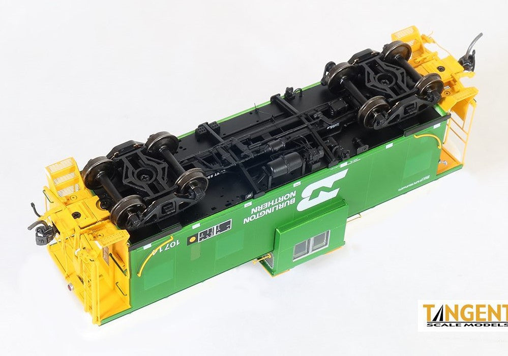 Tangent Scale Models HO 60314-03 ICC Wide Vision Cupola Caboose Burlington Northern '1981+ No RB No Windows w/ FRA Light' BN #10714
