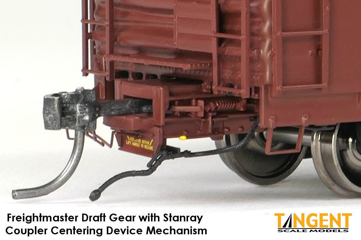 Tangent Scale Models HO 34013-03 Thrall 5880 60′ Double Plug Door Box Car Western Pacific 'Original Red 2-1969' WP #3728