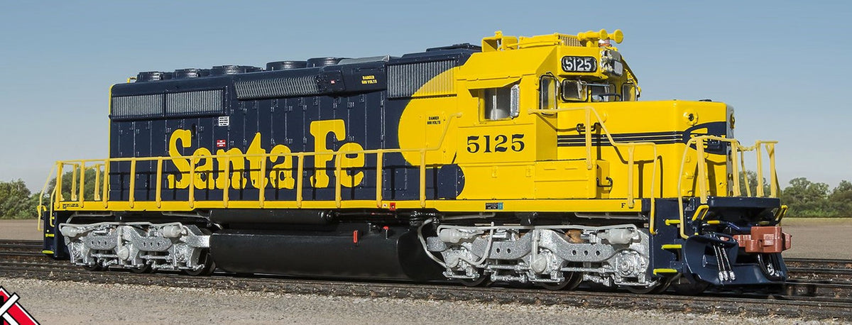 ScaleTrains Rivet Counter N SXT39371 DCC/ESU LokSound Equipped EMD SD40-2 Locomotive Santa Fe 'As Delivered Lettering' ATSF #5133