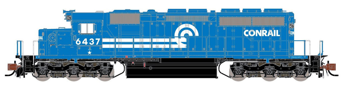 ScaleTrains Rivet Counter N SXT39428 DCC Ready EMD SD40-2 Locomotive Conrail 'Can Opener' CR #6437