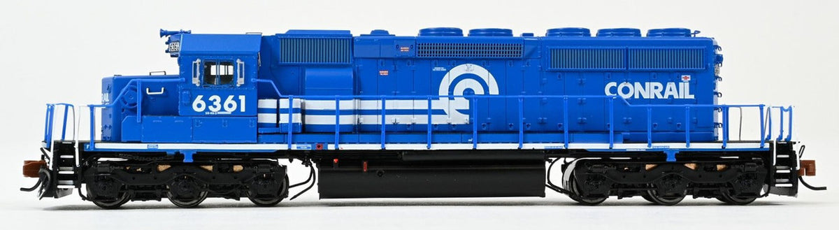 ScaleTrains Rivet Counter N SXT39432 DCC Ready EMD SD40-2 Locomotive Conrail 'Can Opener' w/White Frame Stripe CR #6382