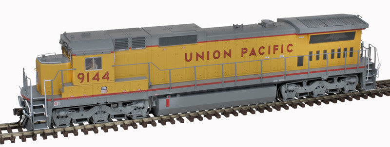 Atlas Master Gold Series HO 10004217 DCC/ESU LokSound V5 Equipped GE DASH 8-40C Locomotive w/Front Ditch Lights Union Pacific UP #9144