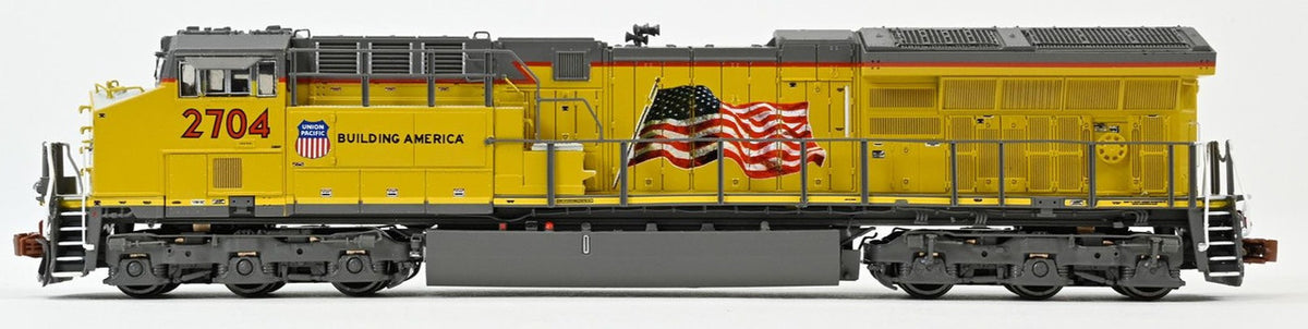 ScaleTrains Rivet Counter N SXT40452 DCC Ready GE C45AH Locomotive Union Pacific 'Building America' UP #2727