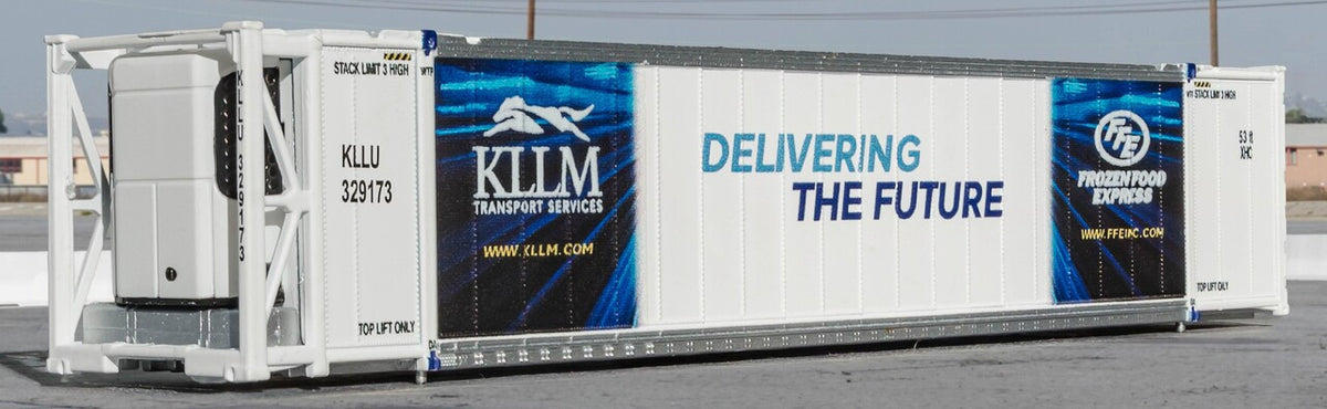 ScaleTrains Operator N SXT11748 CIMC 53' Reefer Container KLLM Transporters KLLU 3-Pack