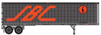 Trainworx N 4027903 40' Corrugated Van Trailer Ferrocarril Sonora-Baja California S-BC #9067