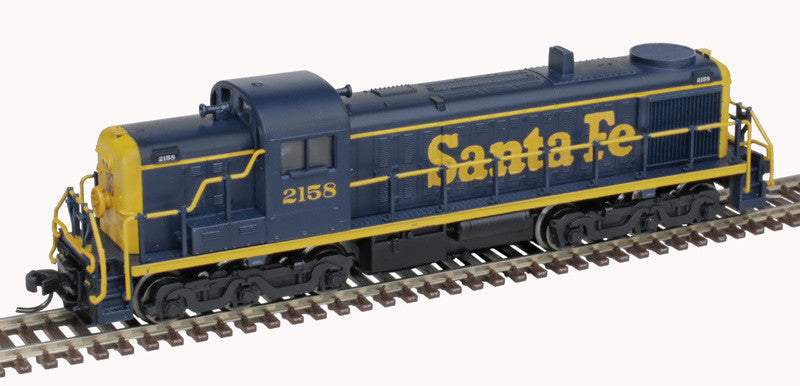 Atlas Classic Gold Series N 40005515 DCC/ESU LokSound V5 Equipped Alco RSD4/5 Locomotive Santa Fe ATSF #2158