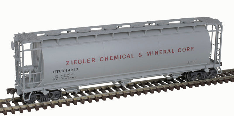 Atlas Master HO 20007188 ACF 3-Bay Cylindrical Hopper Ziegler Chemical UTCX #44048