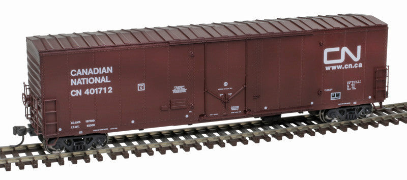 Atlas HO 20006521 NSC 50' Newsprint Plug-Door Boxcar Canadian National 'Website Logo' CN #401788