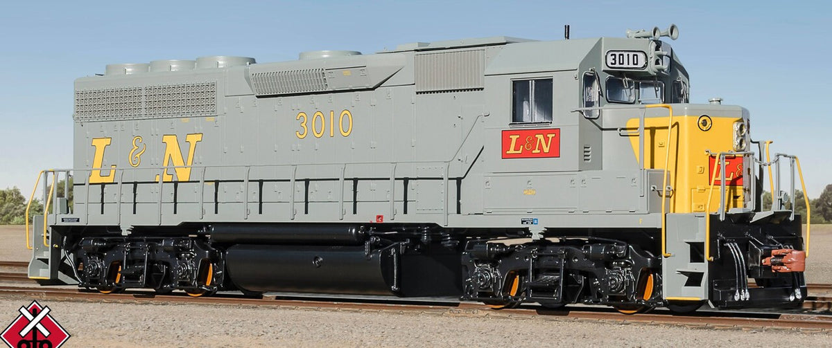 ScaleTrains Rivet Counter HO SXT40194 DCC Ready EMD GP40 Phase IIa2 Louisville & Nashville 'Early Yellow Nose' L&N #3021