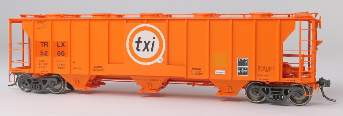 Tangent Scale Models HO 35165-03 Pullman-Standard 2929 Covered Hopper TRLX “Ex-Texas Industries 1993+' TRLX #5298