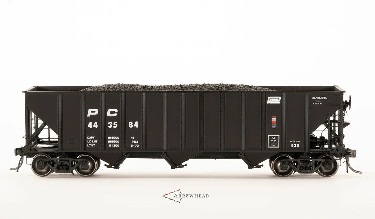 Arrowhead HO 1009 Penn Central Committee Design Hopper Penn Central PC 4-Pack