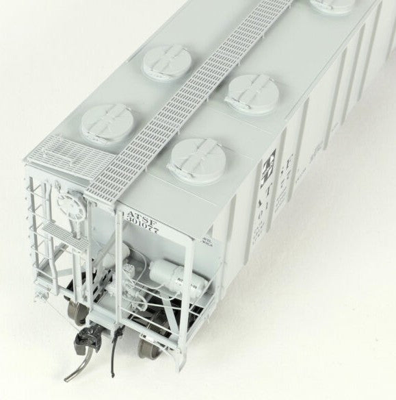 Tangent Scale Models HO 35010-11 PS-2 3215CuFt Covered Hopper Atchison, Topeka & Santa Fe 'Delivery Gray 11-1959 GA-119' ATSF #301102