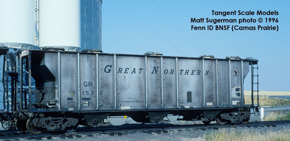 Tangent Scale Models HO 35011-07 PS-2 3215CuFt Covered Hopper Great Northern 'Delivery Gray 2-1960' GN #71536