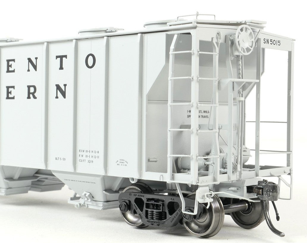 Tangent Scale Models HO 35014-06 PS-2 3215CuFt Covered Hopper Sacramento Northern 'Delivery Gray 5-1959' SN #5020