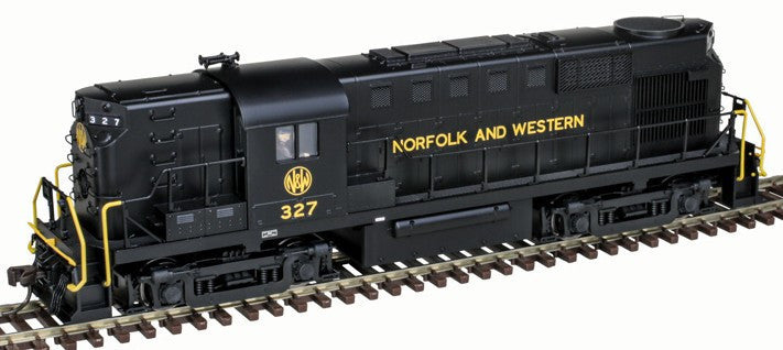 Atlas Classic Gold Series HO 10004544 DCC/ESU LokSound Select Equipped Alco RS11 Locomotive Norfolk & Western N&W #327