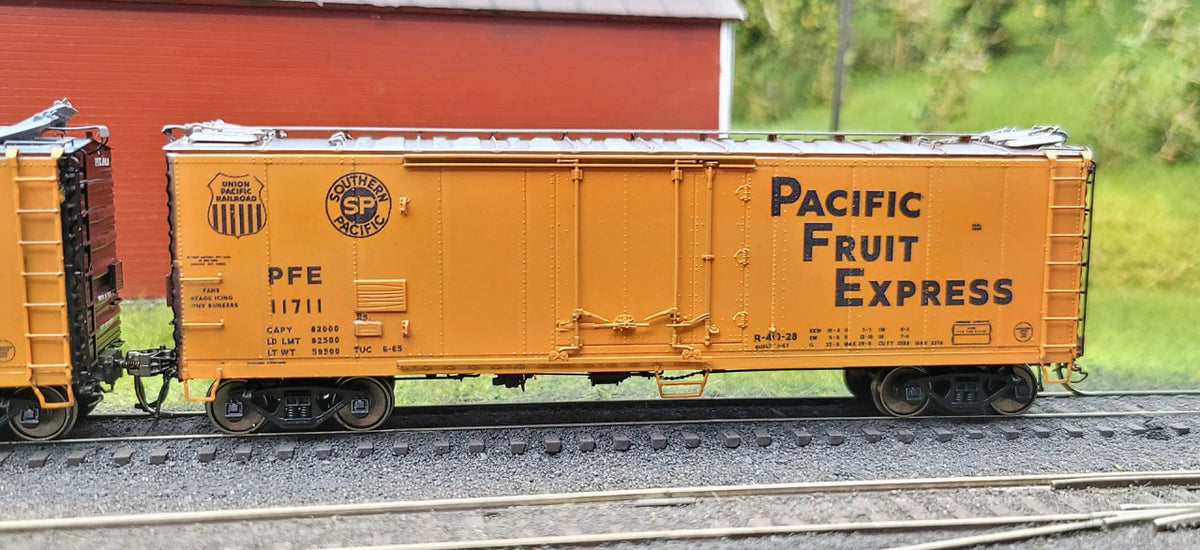 Rapido Trains Inc HO 196007A PFE R-40-27 Reefer PFE '1970s TIV Repaint' #1 - Single Car