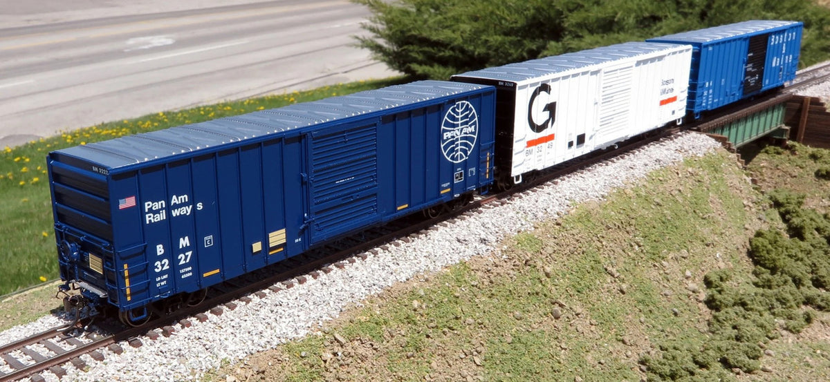 Rapido Trains Inc HO 198005 PC&F 5241cuft Boxcar Olympic Railroad Co OLYR Set #1 6-Pack