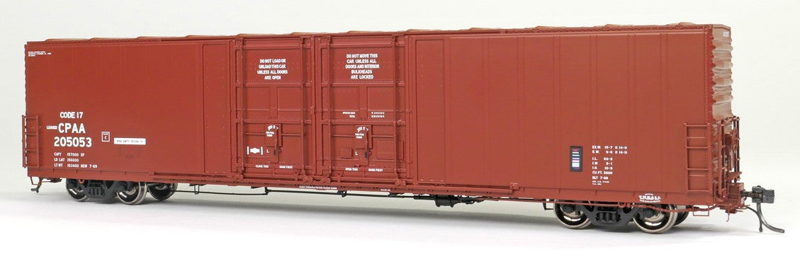 Tangent Scale Models HO 34015-08 Thrall 5,880CuFt 60′ Double Plug Door Box Car Canadian Pacific 'Original 7-1969' CPAA #205071