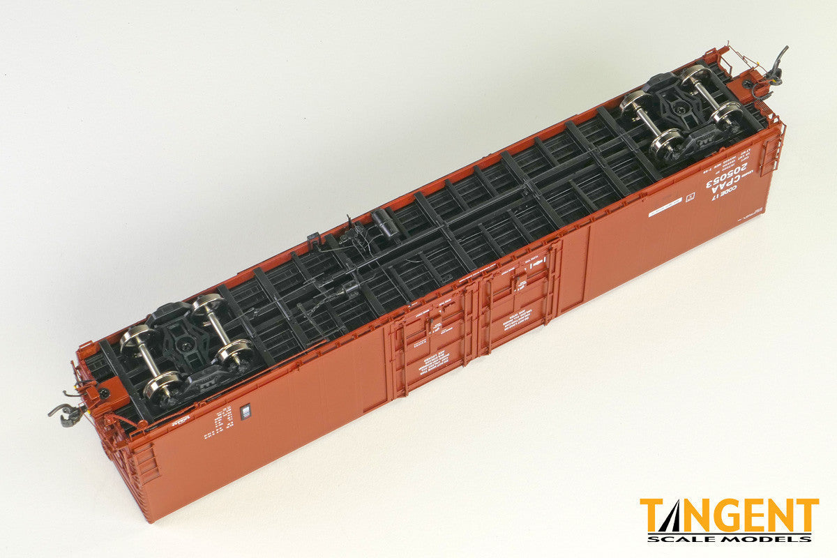 Tangent Scale Models HO 34015-08 Thrall 5,880CuFt 60′ Double Plug Door Box Car Canadian Pacific 'Original 7-1969' CPAA #205071