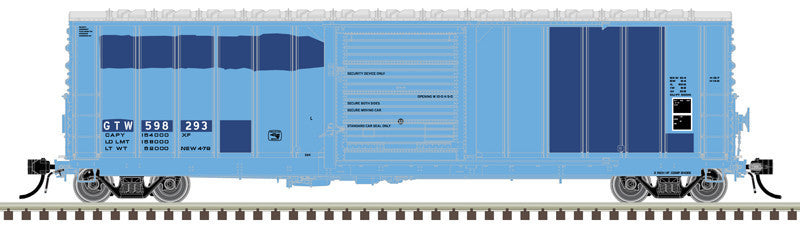 Atlas Master HO 20007548 CNCF 5000 50' Boxcar Grand Trunk Western 'ex-Rock Island patch out' GTW #598346