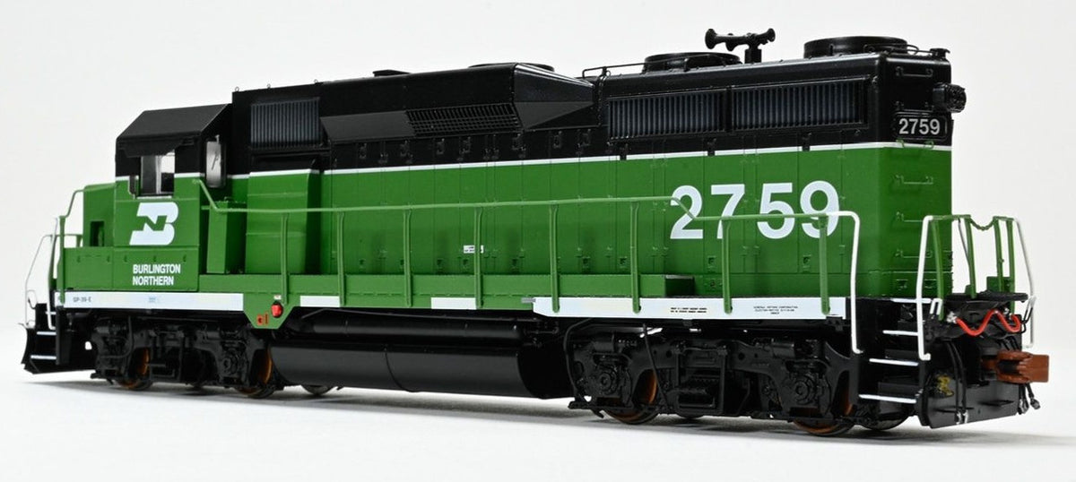 ScaleTrains Rivet Counter HO SXT40936 DCC Ready EMD GP39E Burlington Northern/White Face/Strobe Lights BN #2768